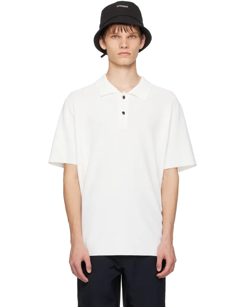 Jacquemus Off-White Les Classiques 'Le polo maille' Polo 110