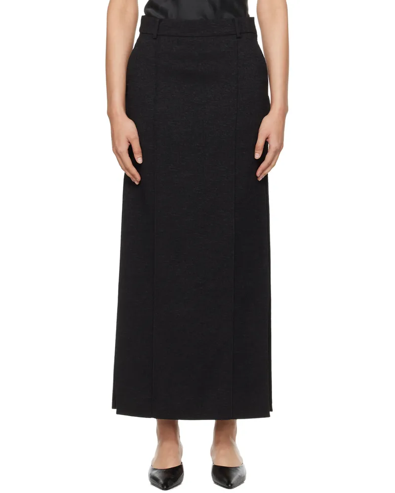 camilla and marc Black Rossa Maxi Skirt Dblk