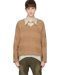 KIKO KOSTADINOV Tan Delian Sweater Melange