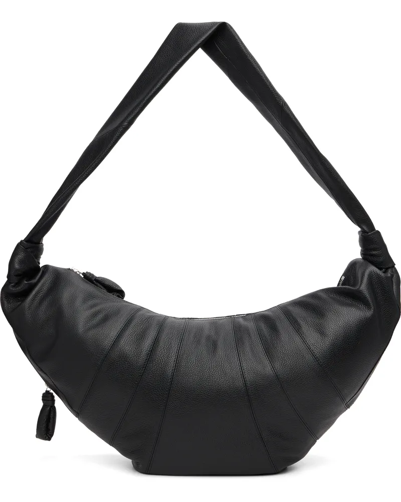Christophe Lemaire Black Large Croissant Bag Bk999