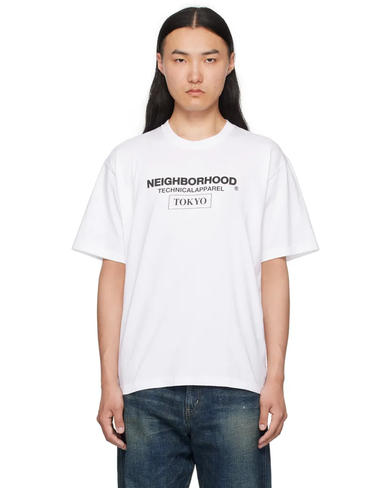 Neighborhood White N.H SS-16 T-shirt White