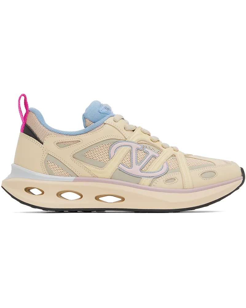 Valentino Garavani Beige Vlogo Easyjog Sneakers Z1m