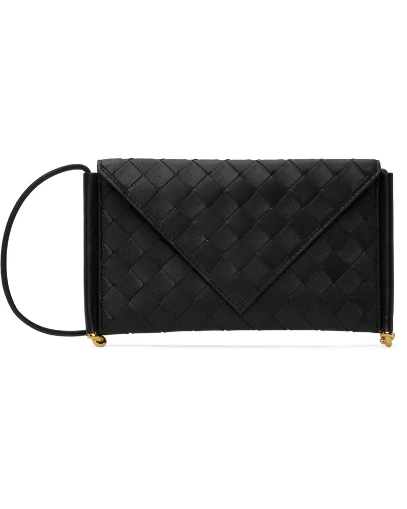 Bottega Veneta Black Solstice Phone Bag 1019