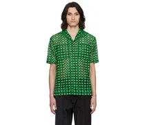 Green & Black Letto Shirt