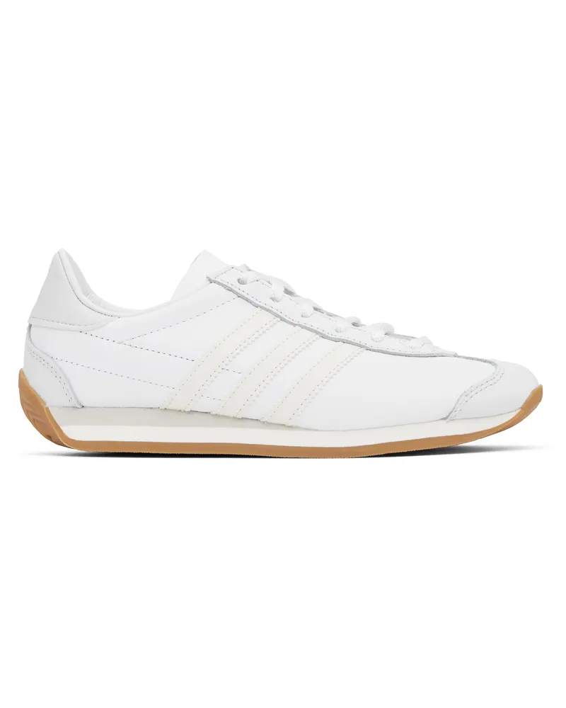 adidas White & Off-White Country OG Sneakers Ftwr
