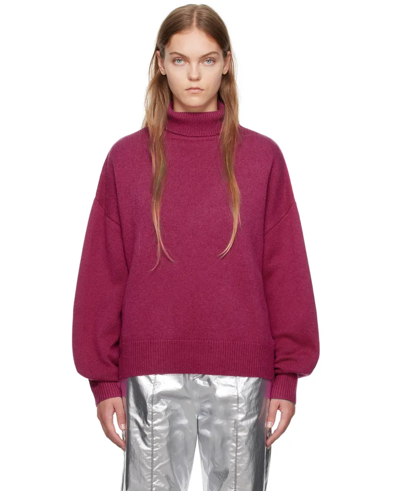 Isabel Marant Pink Aspen Turtleneck 40ry