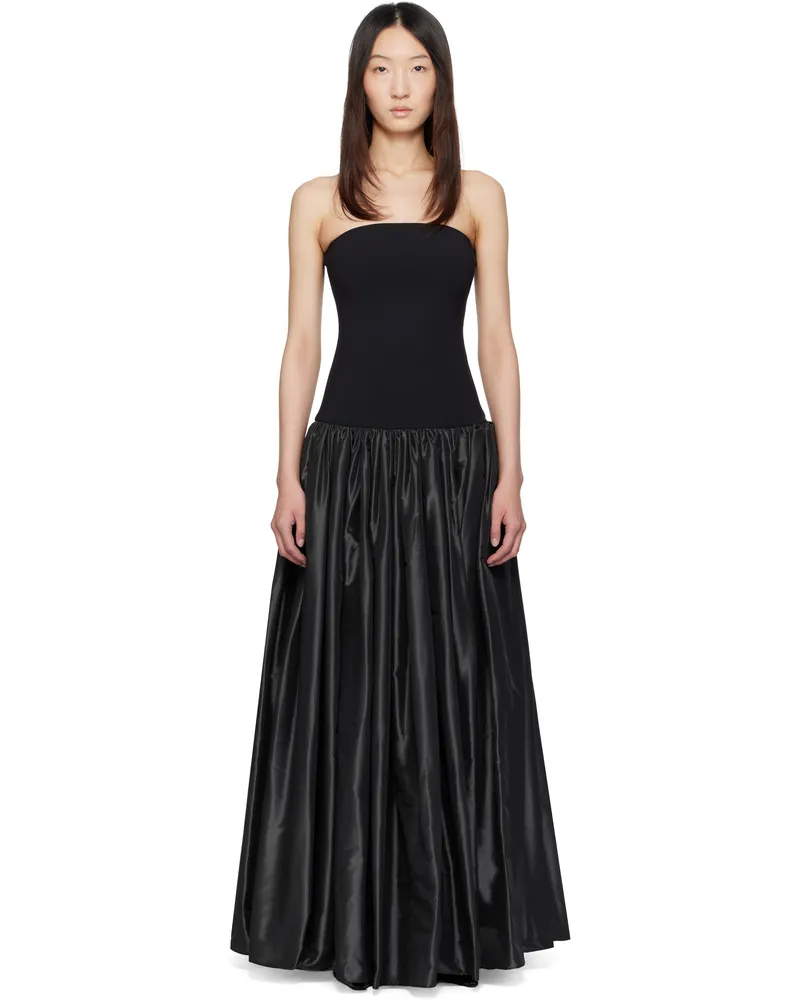 COPERNI Black Bustier Princess Maxi Dress Black