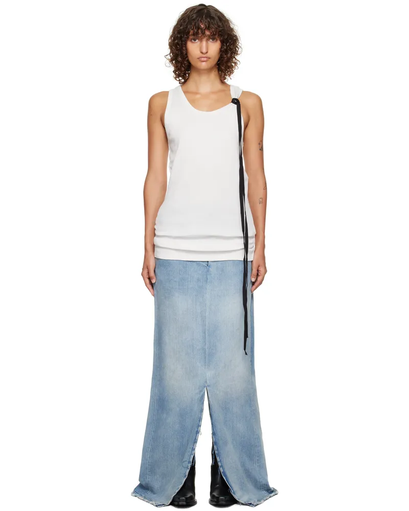 Ann Demeulemeester Off-White Seva Tank Top 003