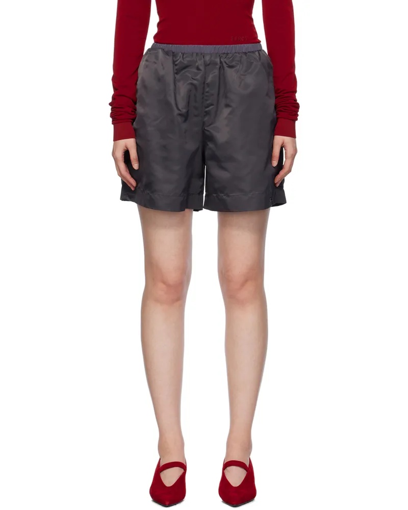 Birrot Gray Love Shorts Anthracite