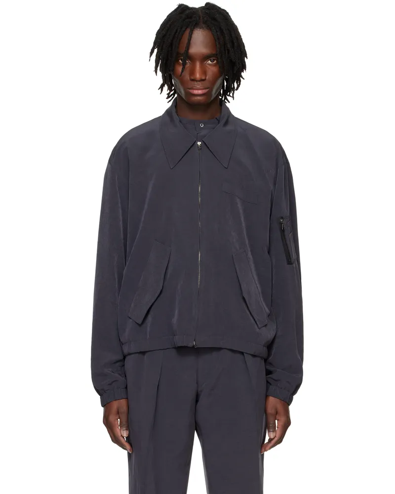 RAINMAKER KYOTO Gray Flight Jacket Charcoal
