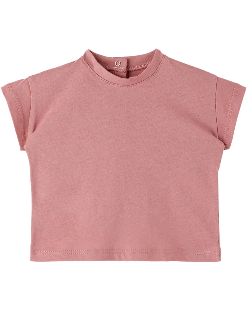 Caramel Baby & Child Baby Pink Ahipa T-Shirt S23rp