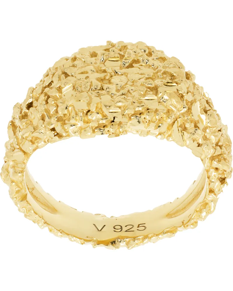 Veneda Carter SSENSE Exclusive Gold VC001 Ring Gold
