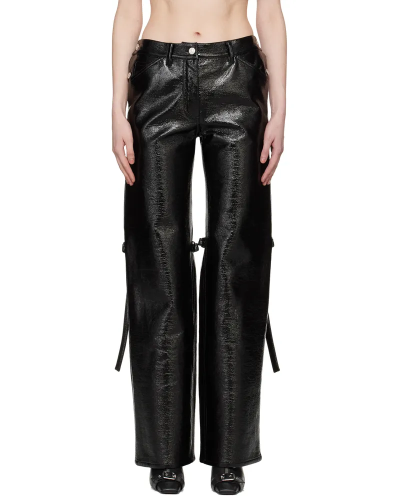 Courrèges Black Baggy Trousers 9999