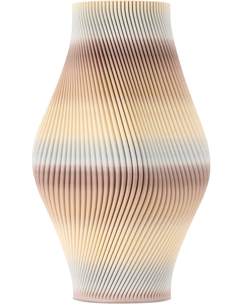 Sheyn SSENSE Exclusive Beige & Brown Bloz 30 Vase Beige&brown