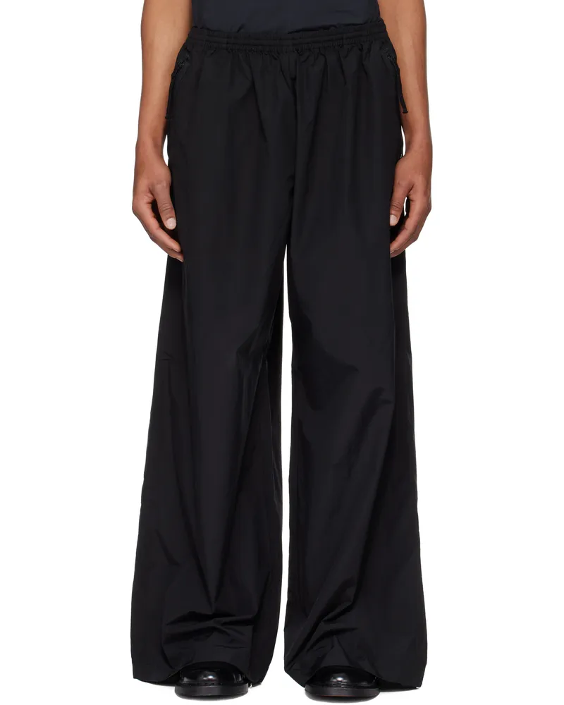 Acne Studios Black Relaxed Fit Trousers 900