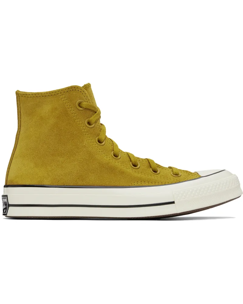 Converse Tan Chuck 70 Suede Sneakers Hidden
