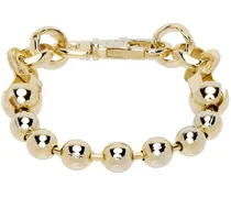 Gold Ball Chain Bracelet