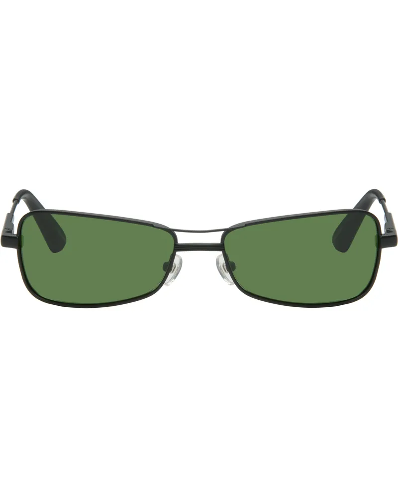 Jacquemus Black 'The Stazione' Sunglasses 9bd