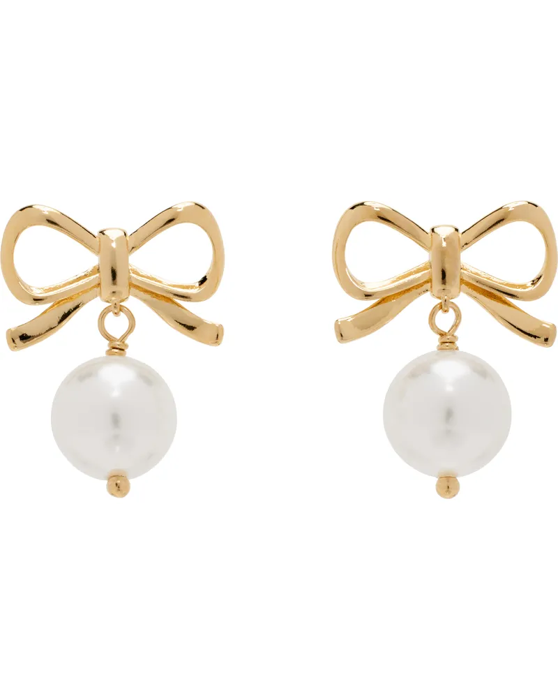Numbering Gold #9111 Earrings Gold