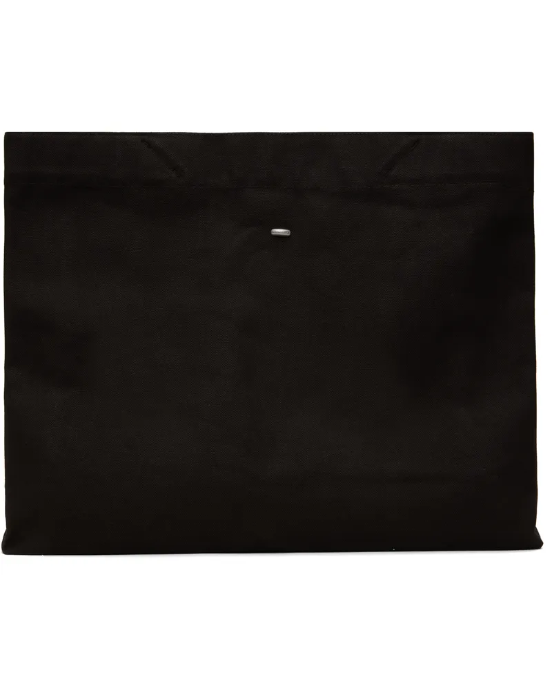 Our Legacy Khaki Oblong Tote Dark