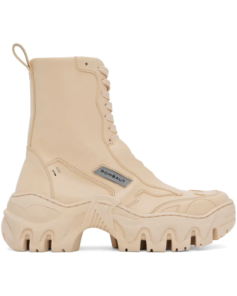 Rombaut SSENSE Exclusive Beige Boccaccio II Boots Light