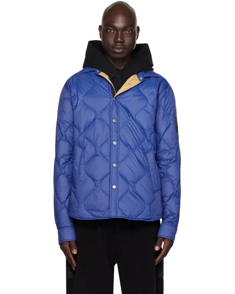 Rag & Bone Blue Dane Down Jacket Midblu