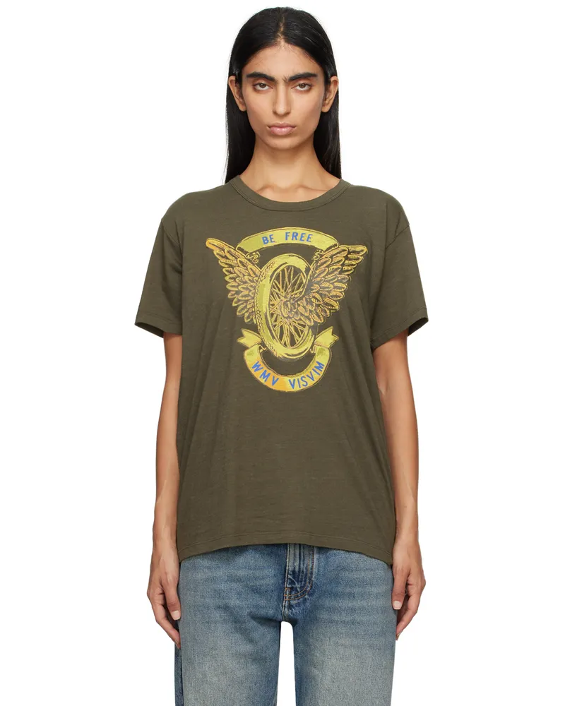 Visvim Gray Box T-shirt Black