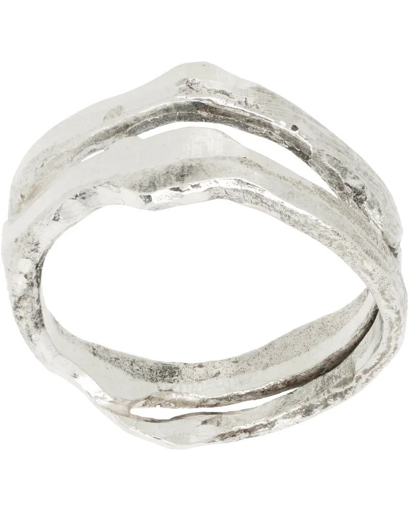 Pearls Before Swine Silver Ollo Ring .925