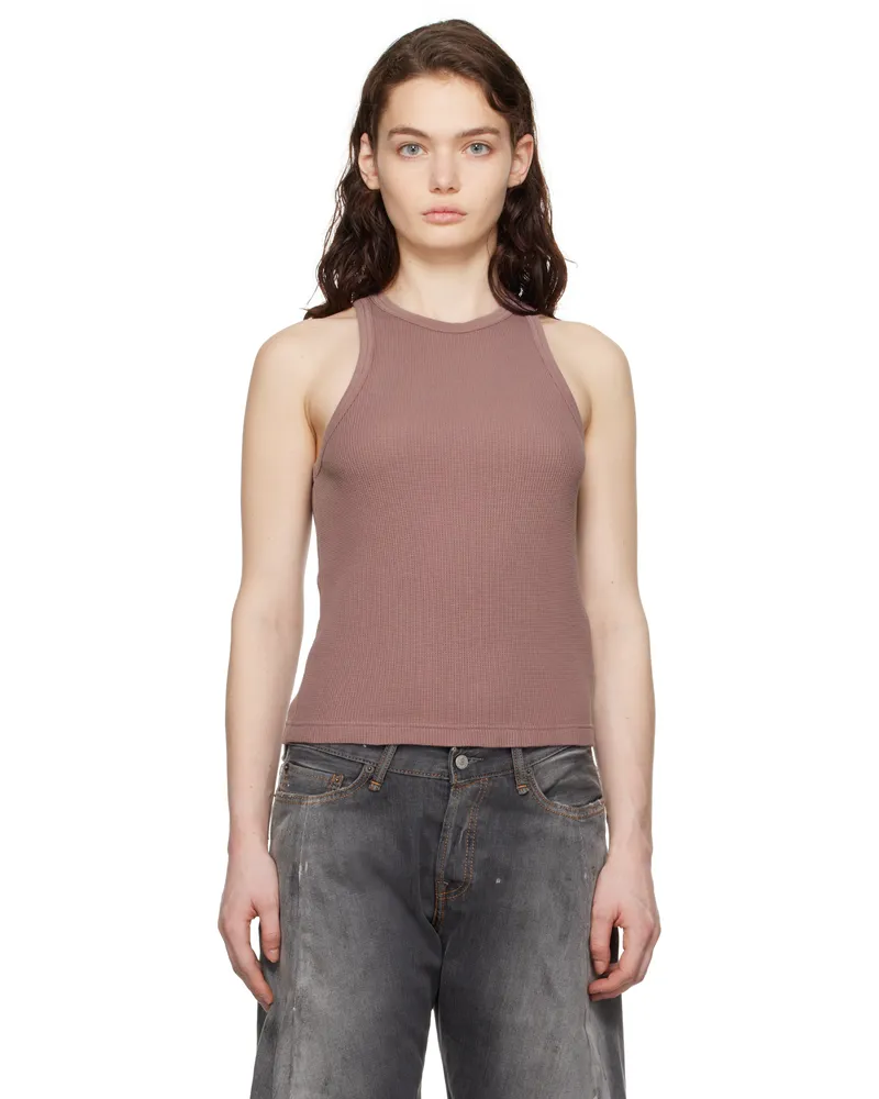 Acne Studios Purple Eris U Vintage Tank Top Adb