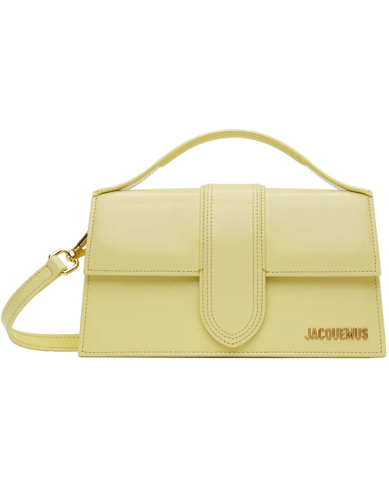 Jacquemus Yellow 'Le grand Bambino' Bag 205
