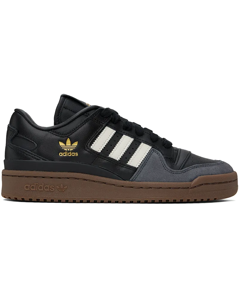adidas Black Forum 84 Low CL Sneakers Cblack