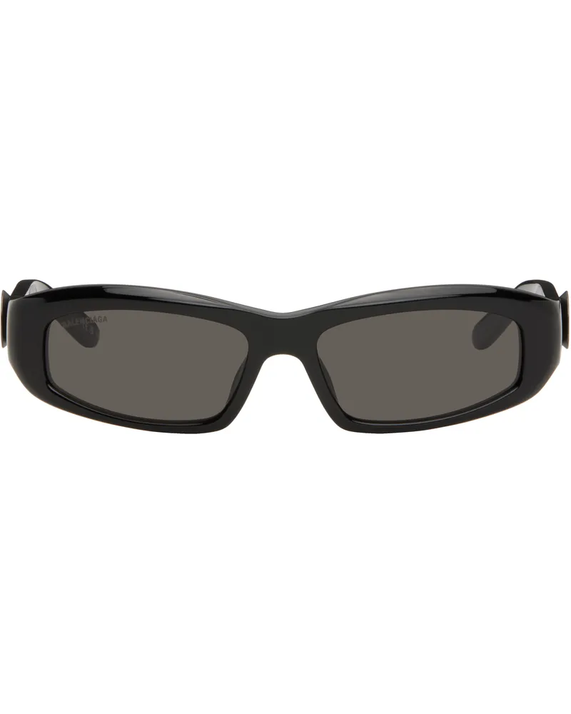 Balenciaga Black Bolt Sunglasses Black-black-grey