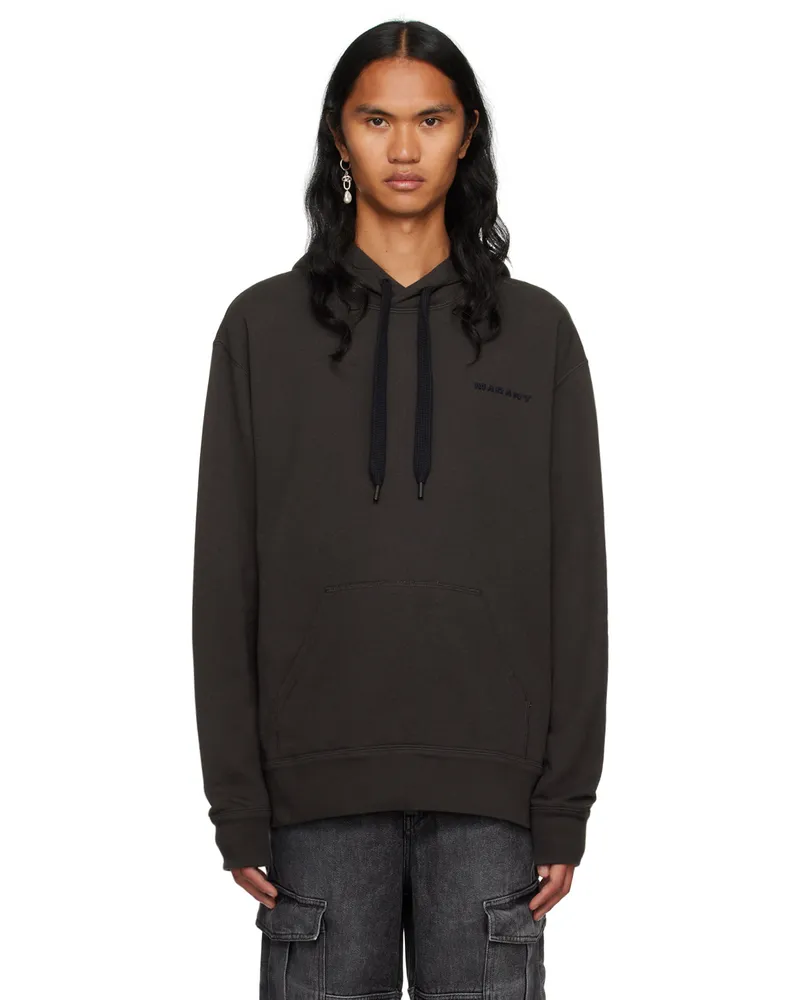 Isabel Marant Black Marcello Hoodie 02fk