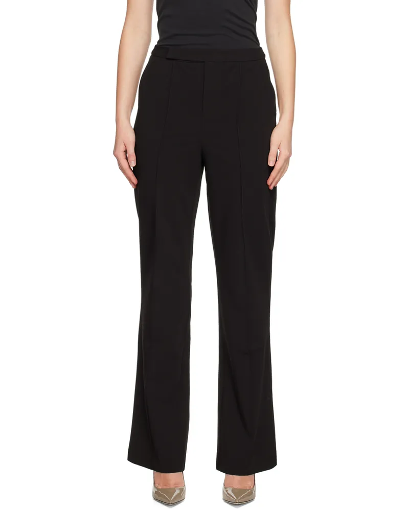 THIRD FORM Black Reset Tailored Trousers Black