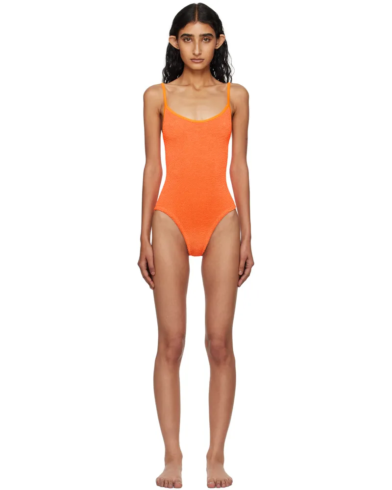 Hunza G Orange Pamela Swimsuit Orange