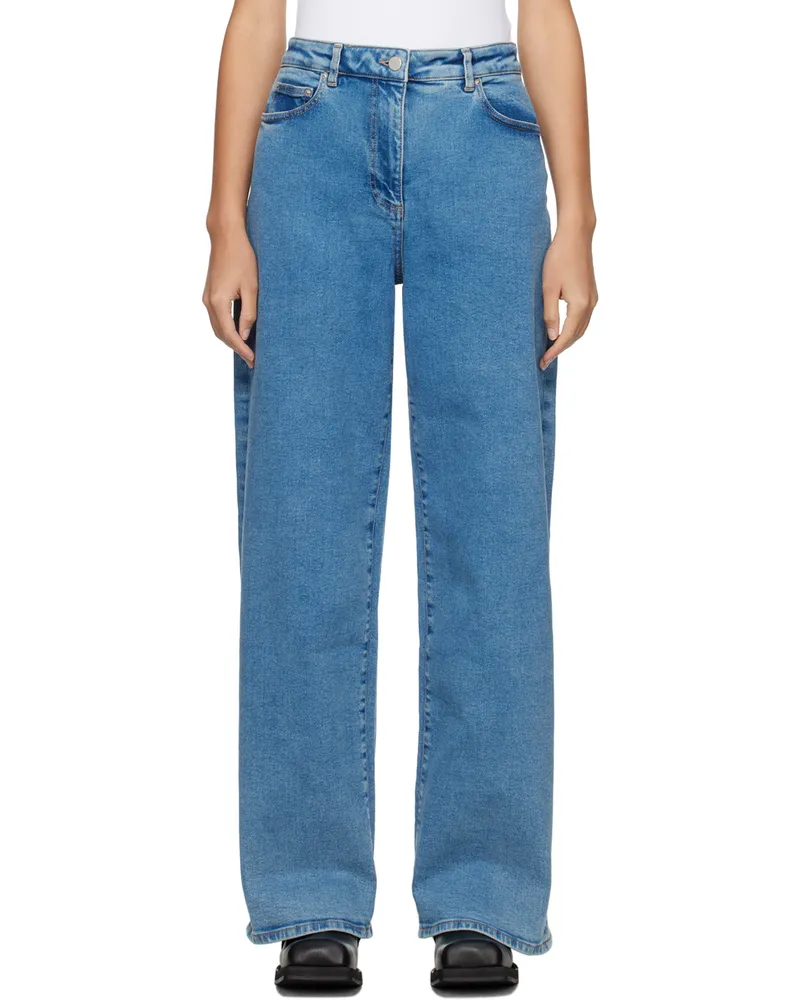 ROTATE Birger Christensen Blue Cocoon Jeans 18-4215
