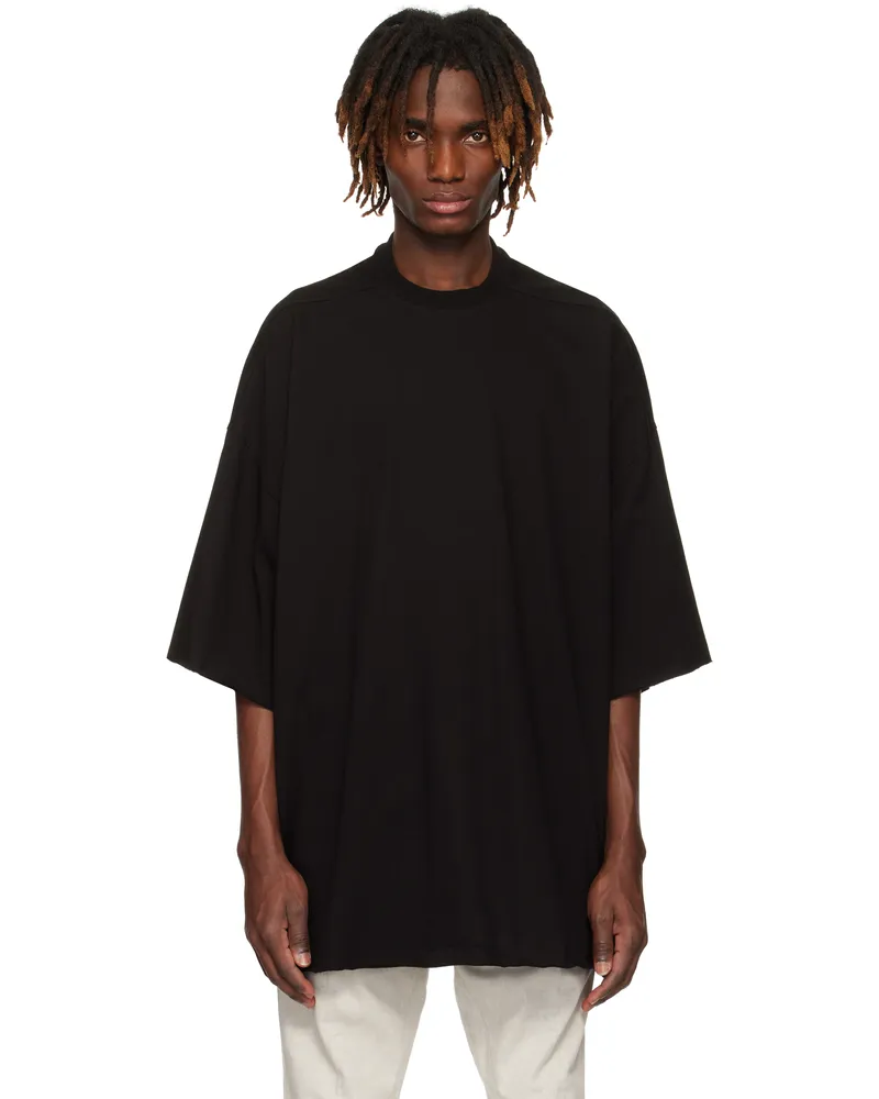 Rick Owens Black Hollywood Tommy T-shirt 09