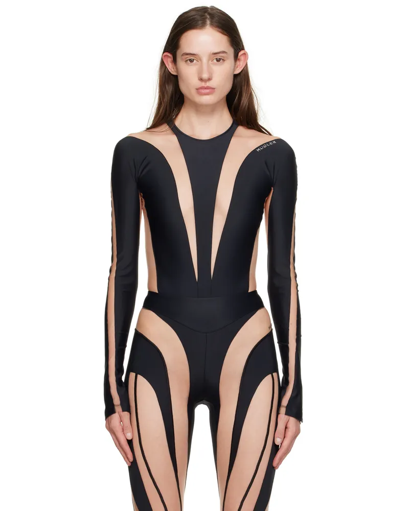 Thierry Mugler Black Illusion Bodysuit 19991