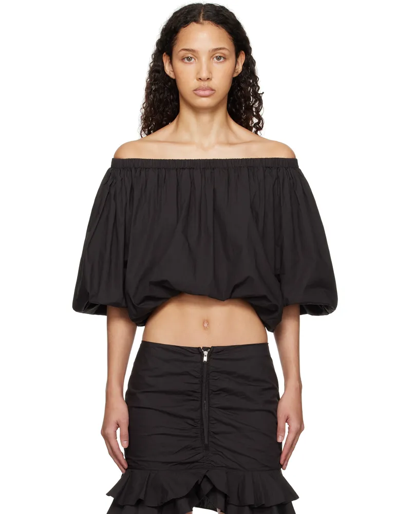 Étoile Isabel Marant Black Bertille Blouse Black