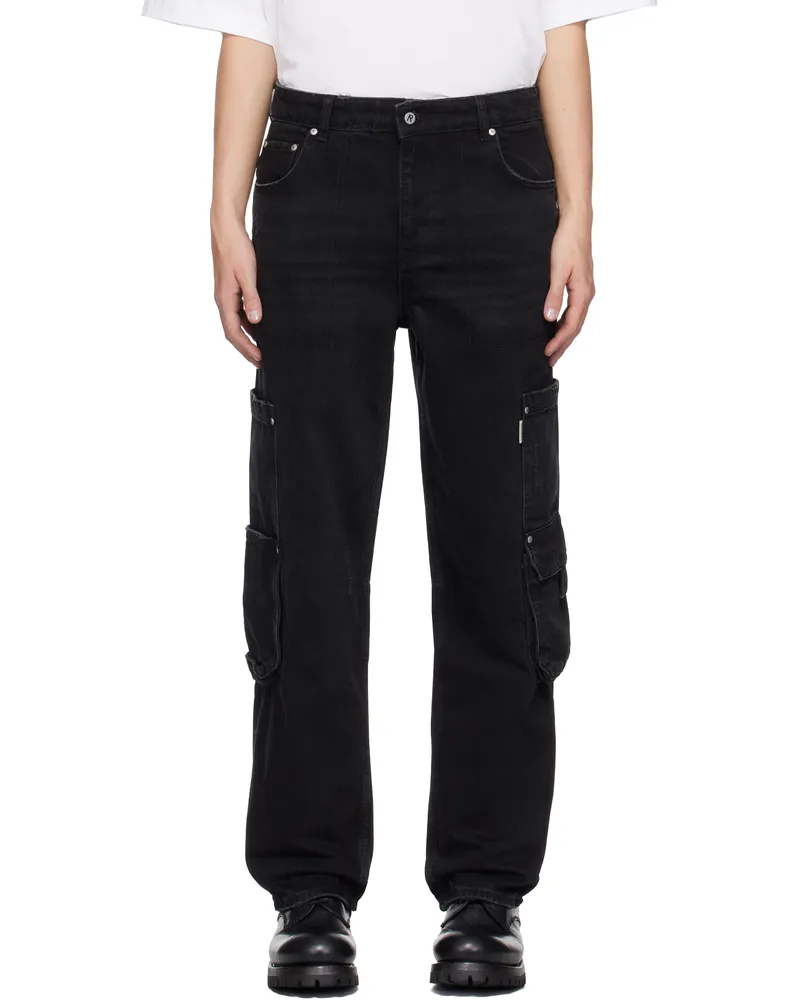 REPRESENT Black R3 Workshop Jeans Black