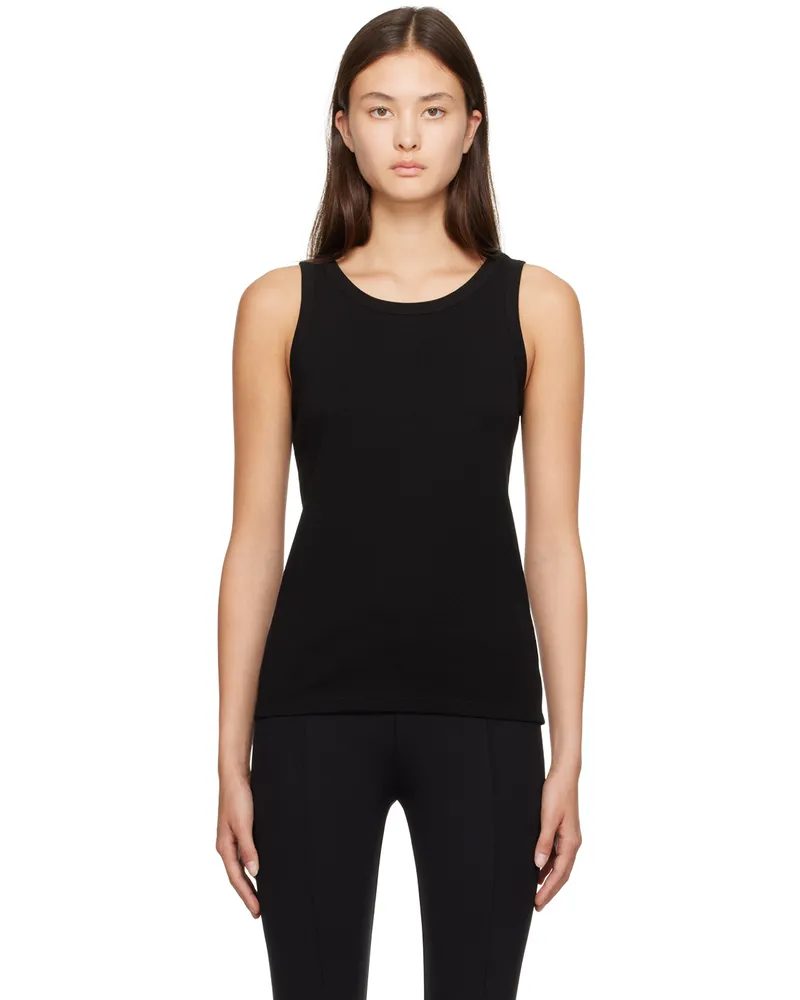 The Row Black Frankie Tank Top Black