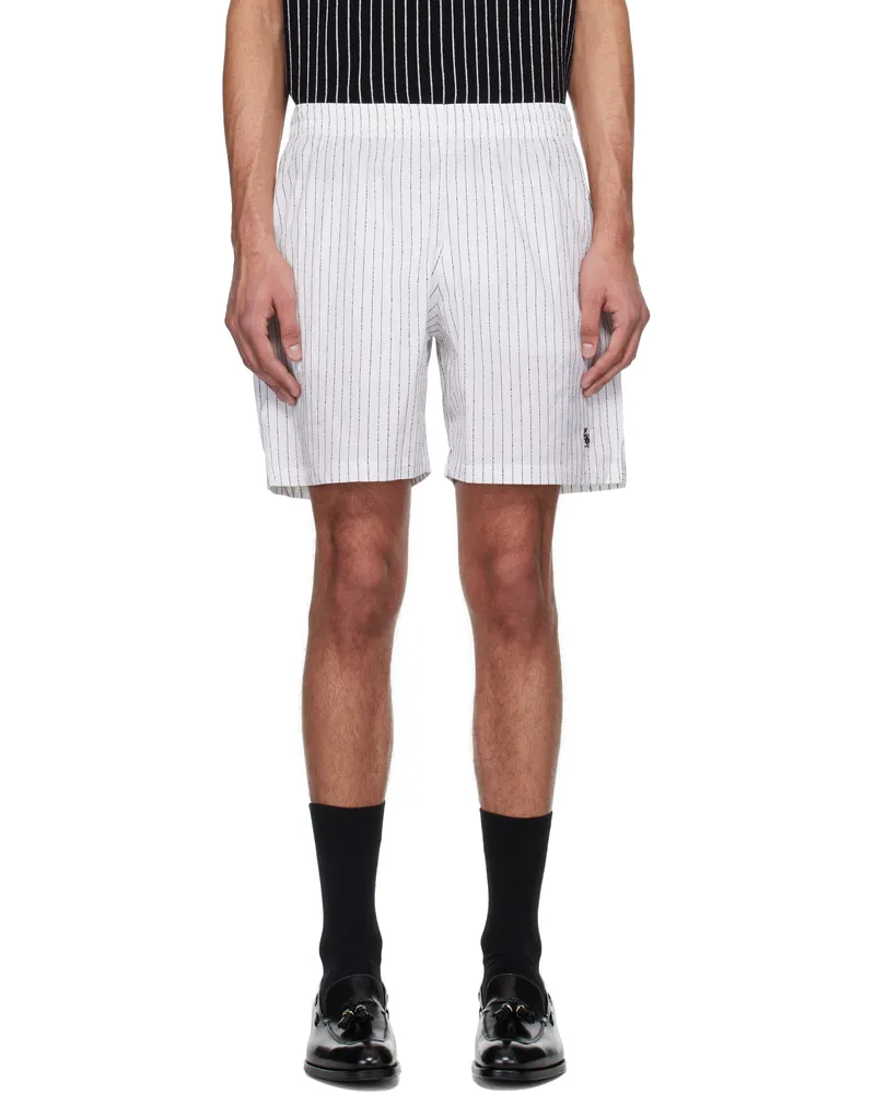 Ernest W. Baker White Sport Shorts White