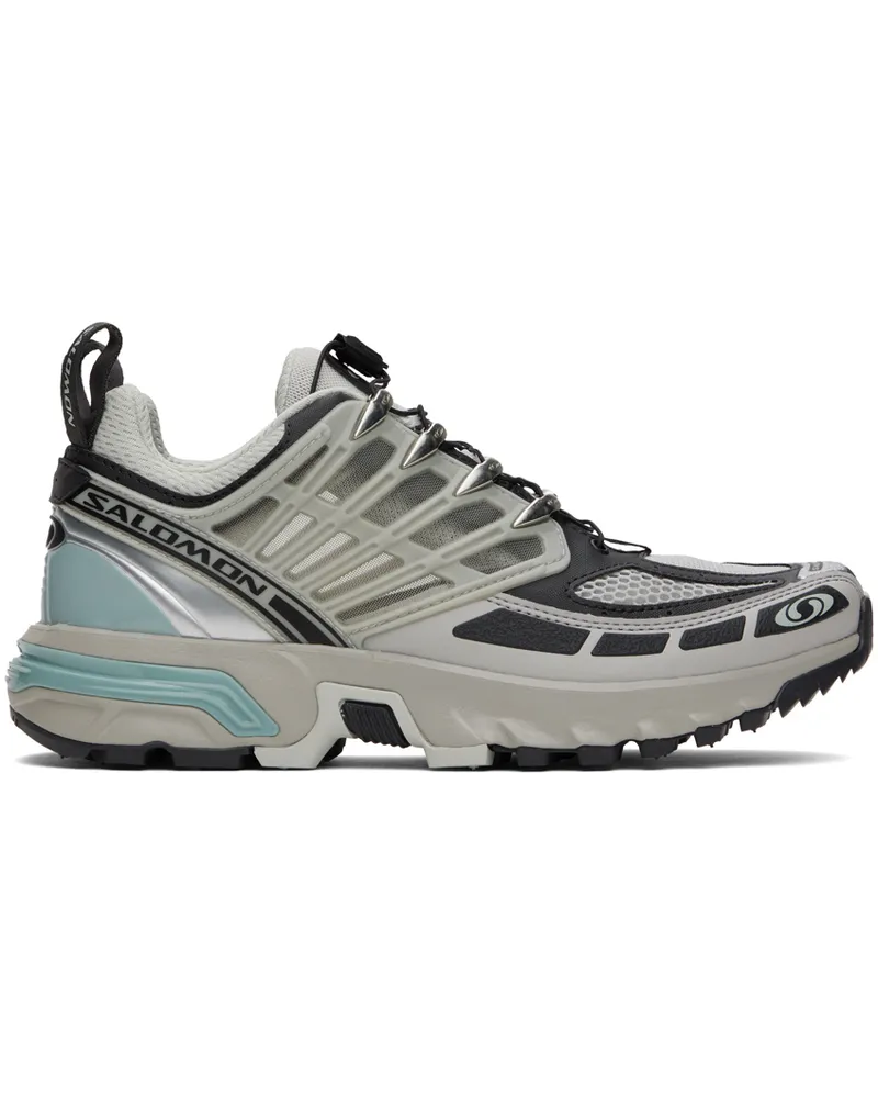 Salomon Gray ACS Pro Sneakers Metal