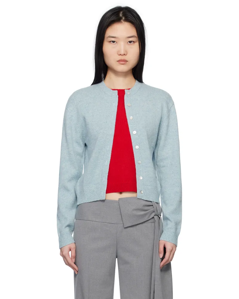 Sandy Liang Blue & Red Newt Sweater Light