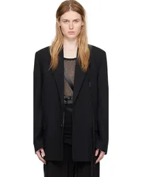 Ann Demeulemeester Black Lizzie Blazer Black