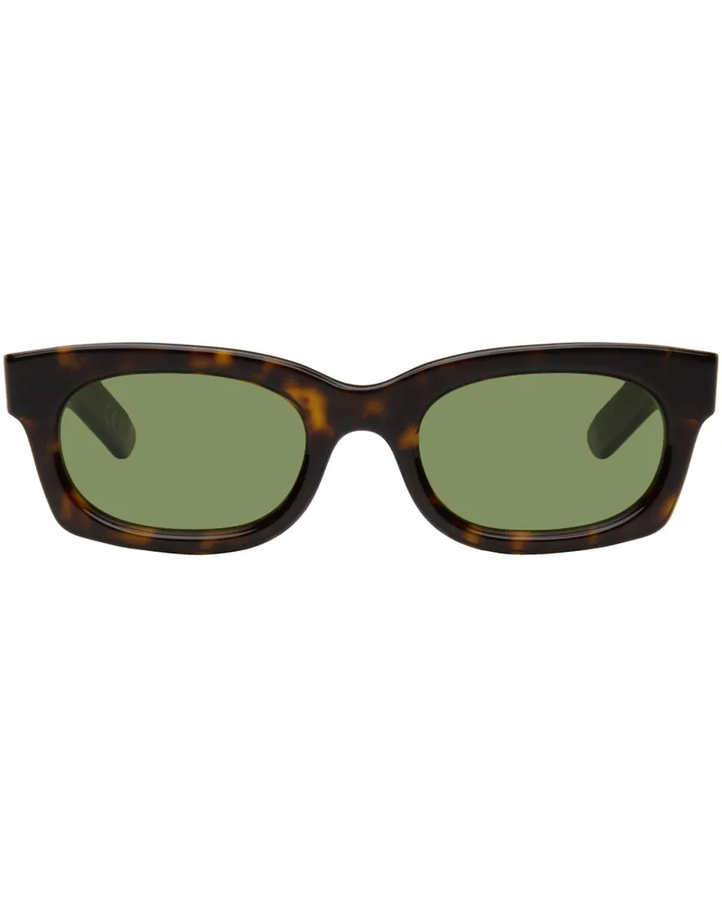RETROSUPERFUTURE Tortoiseshell Ambos Sunglasses 3627