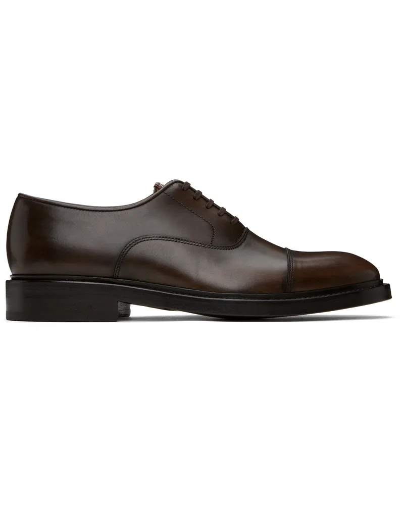 Paul Smith Brown Balthazar Oxfords 69