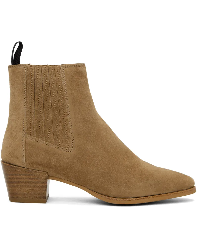 Rag & Bone Tan Rover Chelsea Boots Camelsd