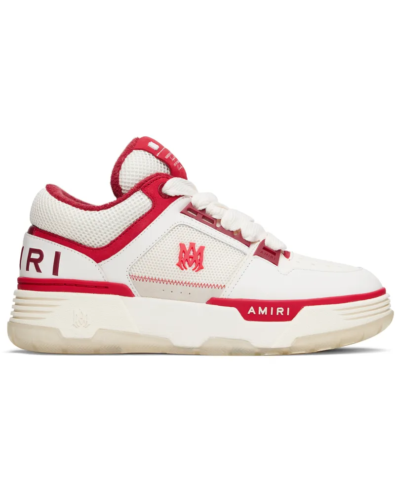 Amiri White & Red MA-1 Sneakers Red