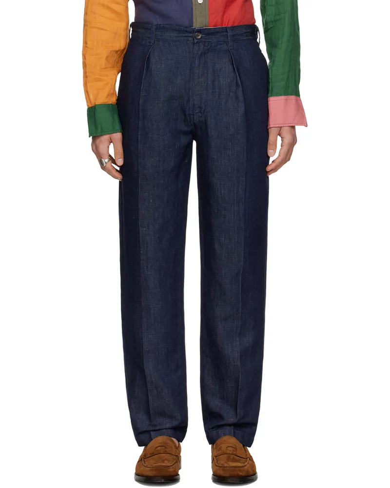 Drake's Indigo Games Jeans 250